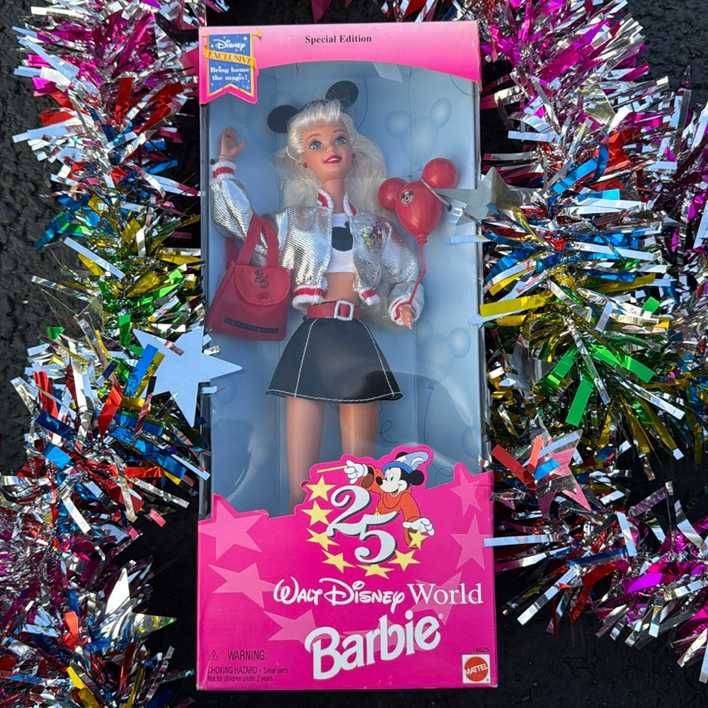 Mattel Barbie Walt Disney World 25th anniversary